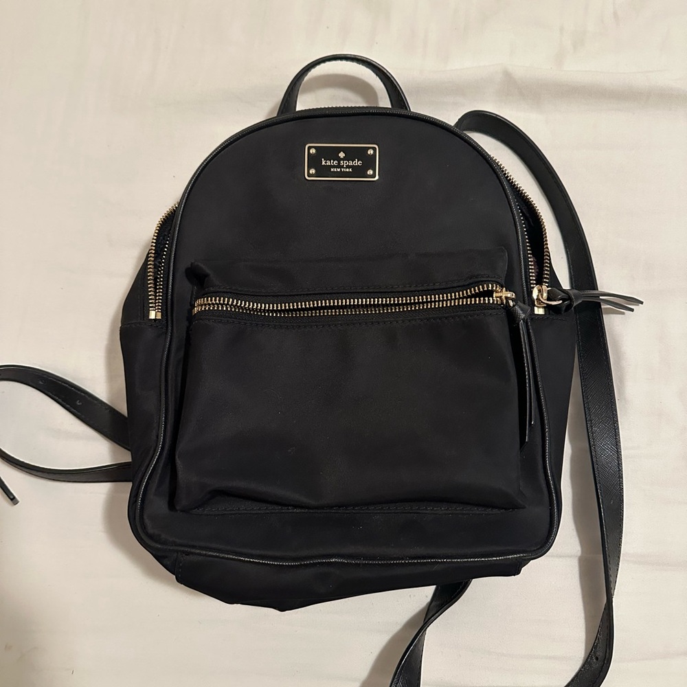 Kate Spade Small Bradley Wilson Road Black Backpack